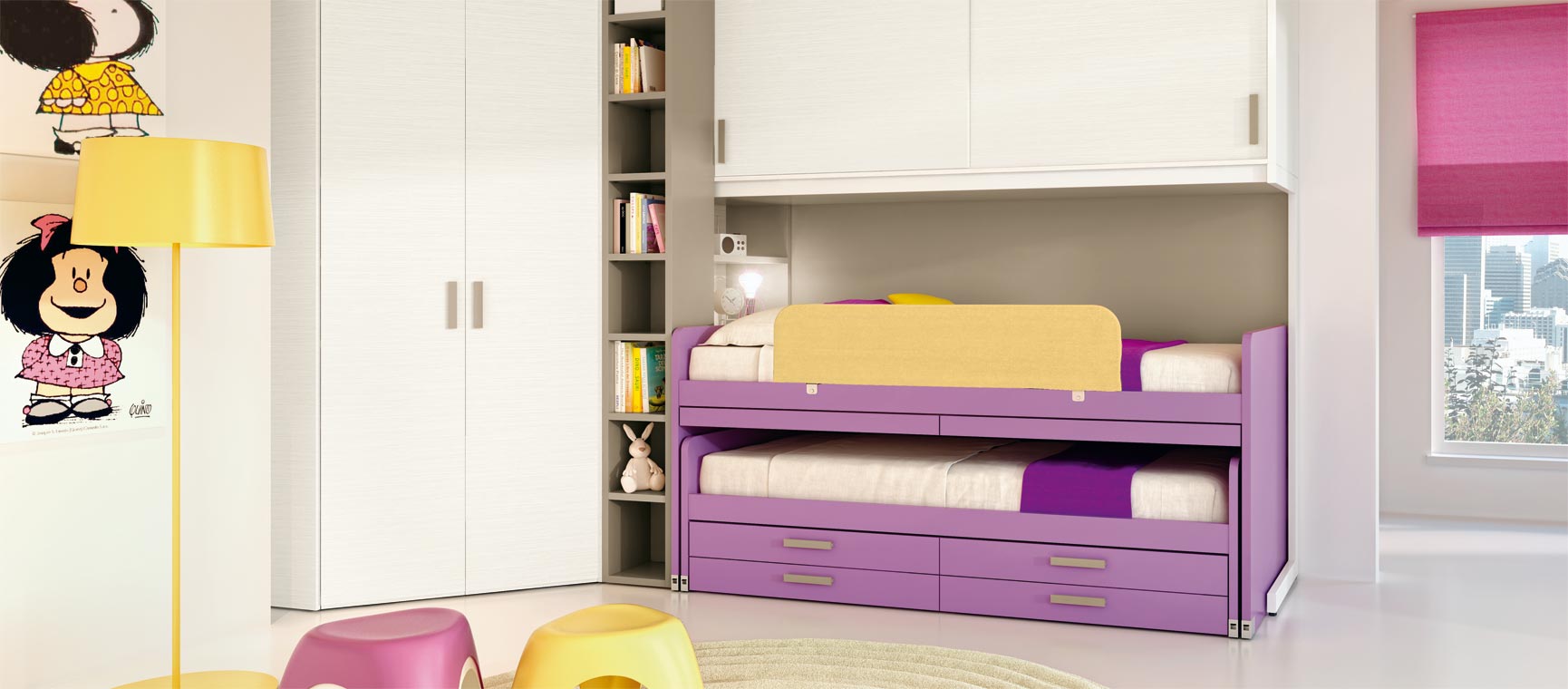 Quante volte cambiare la cameretta di un bambino?